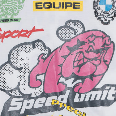 BURU STUDIO - FAST LANE T-SHIRT WHITE