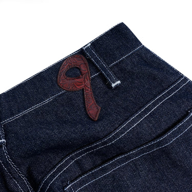 NAWA - DENIM PANTS (DARK BLUE)