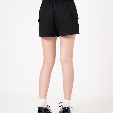 THREEK - BRIE JOGGER MINI SKIRT - BLACK