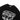 MIRACLE MATES - Chetna Black Washed Longsleeve Oversized T Shirt