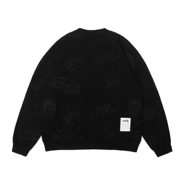MIRACLE MATES - Blind Black Crewneck