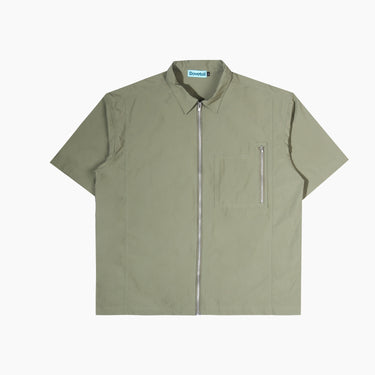 DOVETAIL - CORE LOGO ZIP UP - GREEN