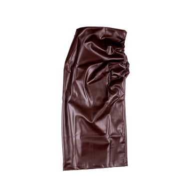 ISOOS STUDIOS - JORJA LEATHER SKIRT