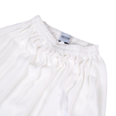 ISOOS STUDIOS - VIVIENNE MAXI SKIRT - WHITE