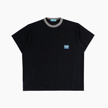 DOVETAIL - ECHO PIQUE T-SHIRT - BLACK