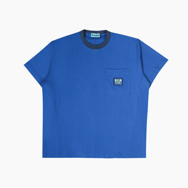 DOVETAIL - ECHO PIQUE T-SHIRT - BLUE