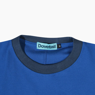 DOVETAIL - ECHO PIQUE T-SHIRT - BLUE