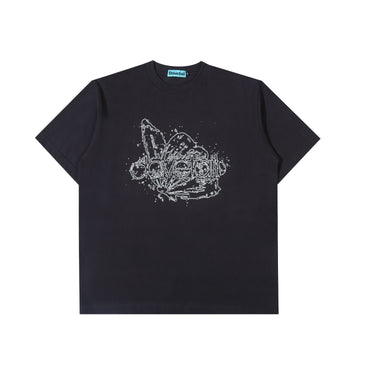 DOVETAIL - FLUTTERBY T-SHIRT - DARK GREY