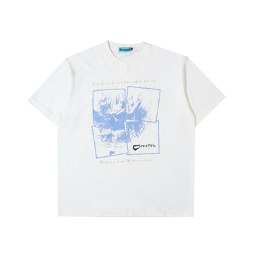 DOVETAIL - Lorelei T-SHIRT - BROKEN White