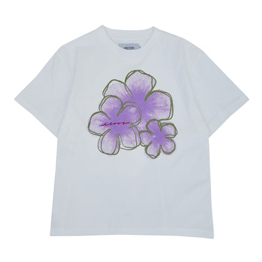 ISOOS STUDIOS - BLOOM T-SHIRT IN WHITE