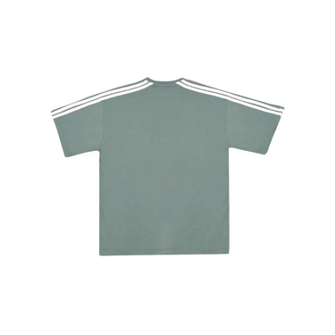 PEANUT STAIN - 4 Stripes Arm Green Oversized Tshirt