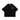 PEANUT STAIN - Missing shopping bag black boxy oversized tshirt