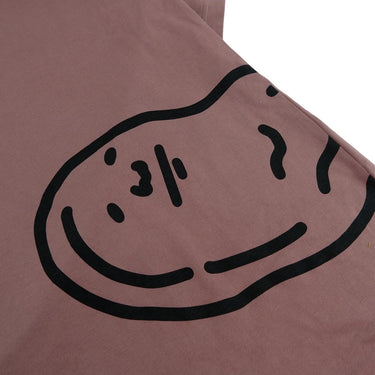 PEANUT STAIN - Hiding Peanut Dusty Purple Oversized Tshirt
